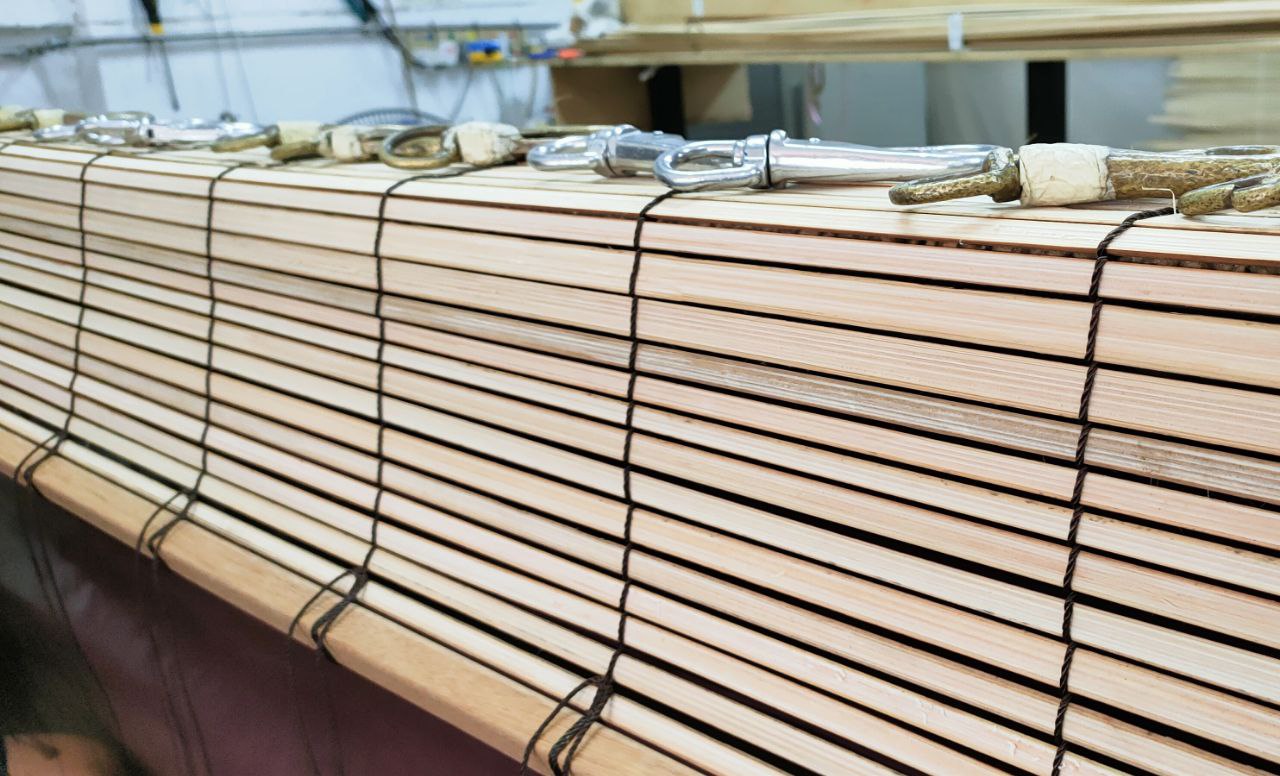 window blinds_ bamboo blinds Singapore _ natural _ fabrication _ 2